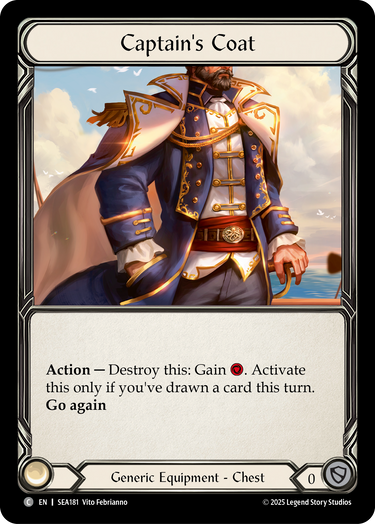 Captain's Coat (Treasure Pack)